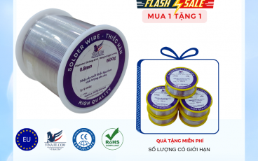 Thiếc Hàn Chất Lượng – Giúp Mối Hàn Sáng, Mịn & Không Tạp Chất